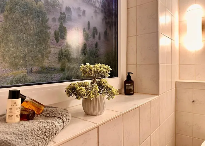 公寓 Schnuckenstube Souterrain Im Gruenen 施内沃丁根