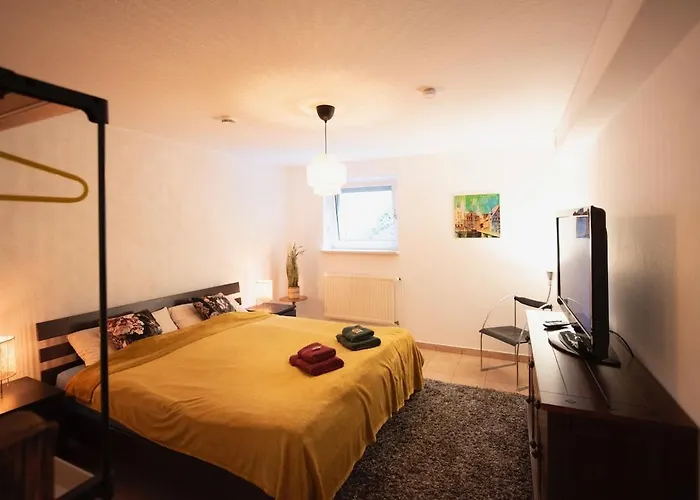 Schnuckenstube Souterrain Im Gruenen 公寓