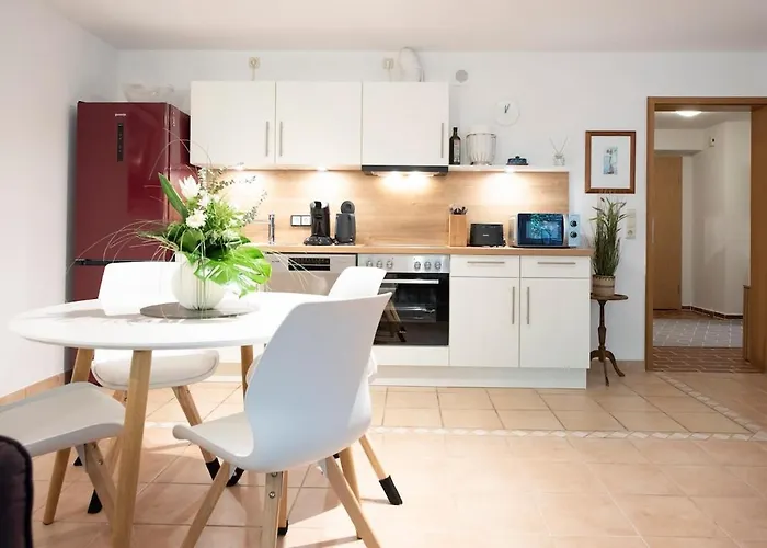 公寓 Schnuckenstube Souterrain Im Gruenen