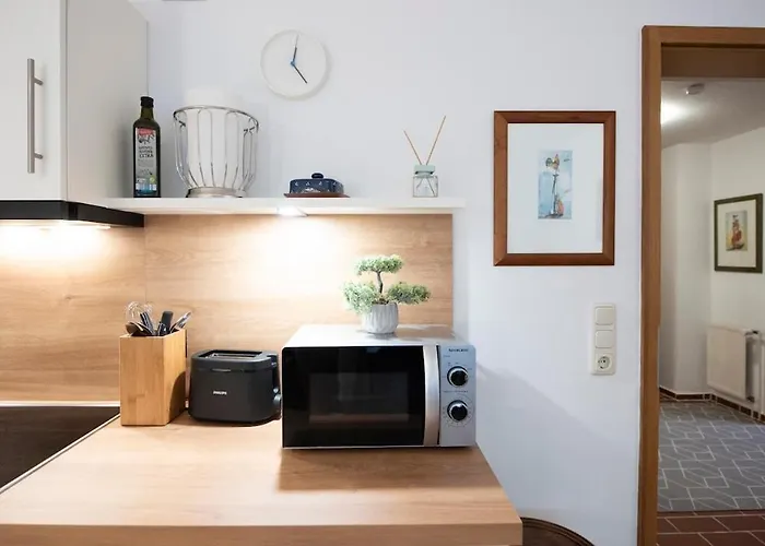 公寓 Schnuckenstube Souterrain Im Gruenen 施内沃丁根