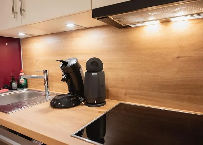 公寓 Schnuckenstube Souterrain Im Gruenen 施内沃丁根