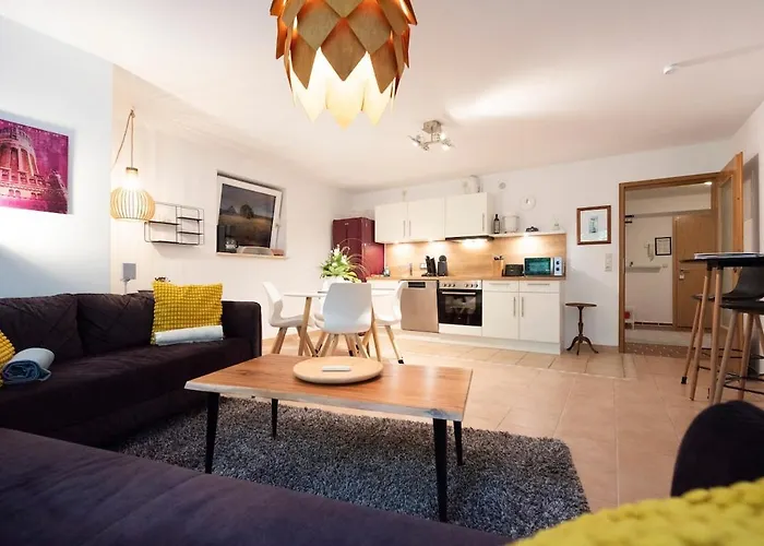 公寓 Schnuckenstube Souterrain Im Gruenen